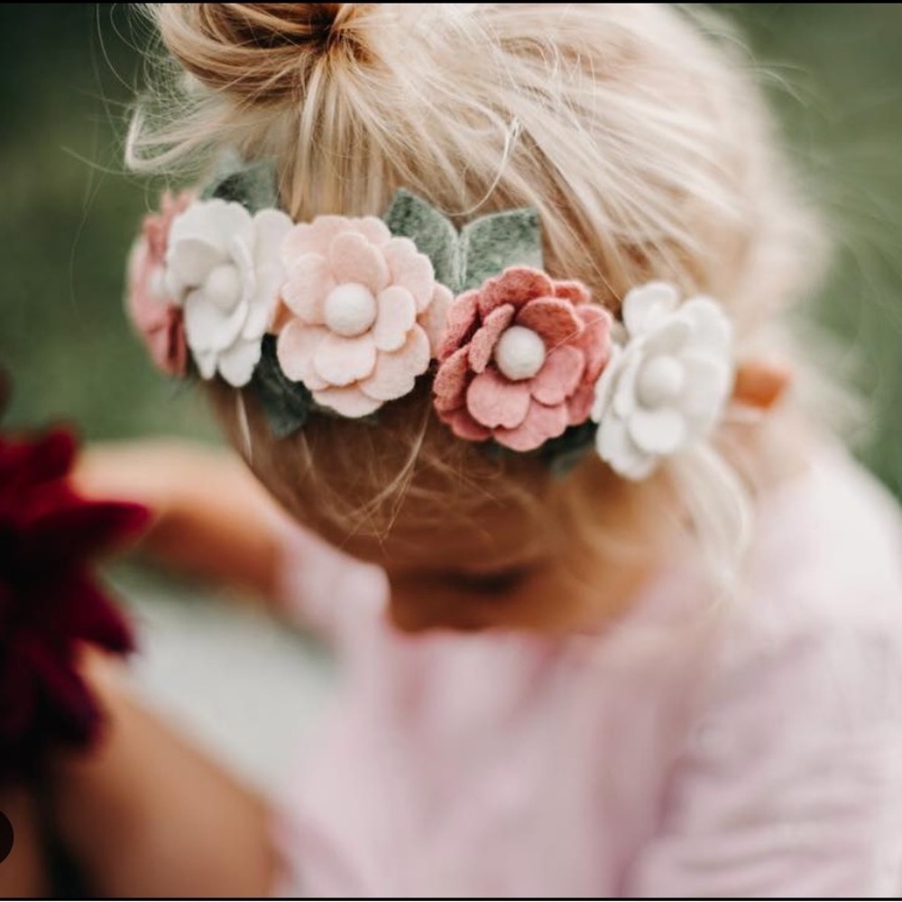 Felt Flower Crown